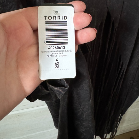 Fringe t shirt | torrid - Picture 5 of 6